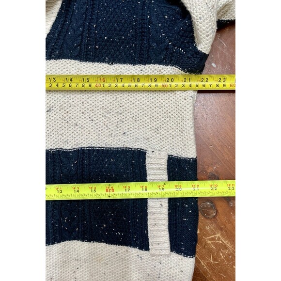 CPO Provisions Shipmen Supply Mens Shawl Collar Cardigan Fisherman Sweater Sz M - Picture 7 of 12